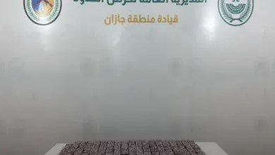 حرس الحدود بجازان يحبط تهريب 31,500 قرص خاضع لتنظيم التداول الطبي