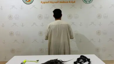 حرس الحدود بينبع يضبط مواطناً يصطاد دون تصريح بأدوات محظورة