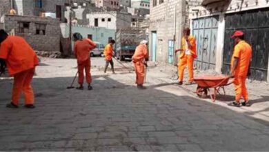 حملة نظافة شاملة تتواصل في مديرية التواهي وتستهدف الأحياء والشوارع الداخلية