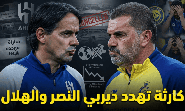 ديربي الهلال والنصر مهدد بفشل جماهيري كبير