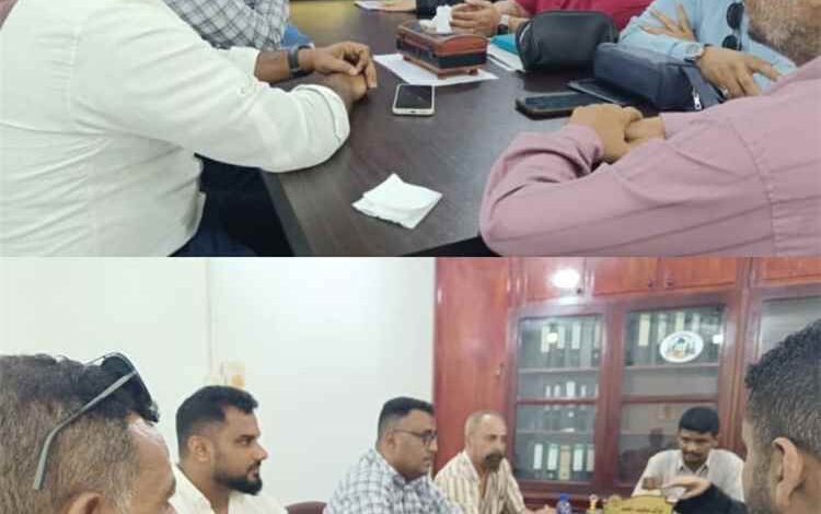 رئيسة الاتحاد العام لنقابات عمال العاصمة عدن تلتقي بقيادات الحركة المدنية الحقوقية