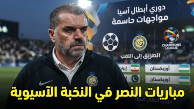 رسمياً .. الكشف عن جدول مواجهات النصر في دوري أبطال آسيا