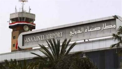 رصد 5 طائرات في مطار صنعاء الدولي