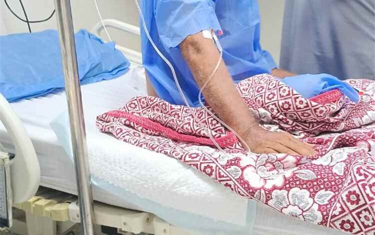 رفاق العميد بالليل الخضر صالح السعيدي يطلقون مناشدة عاجلة لمساعدته في العلاج