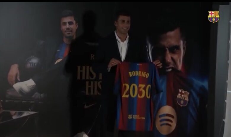 رودري: برشلونة كان خياري الأول