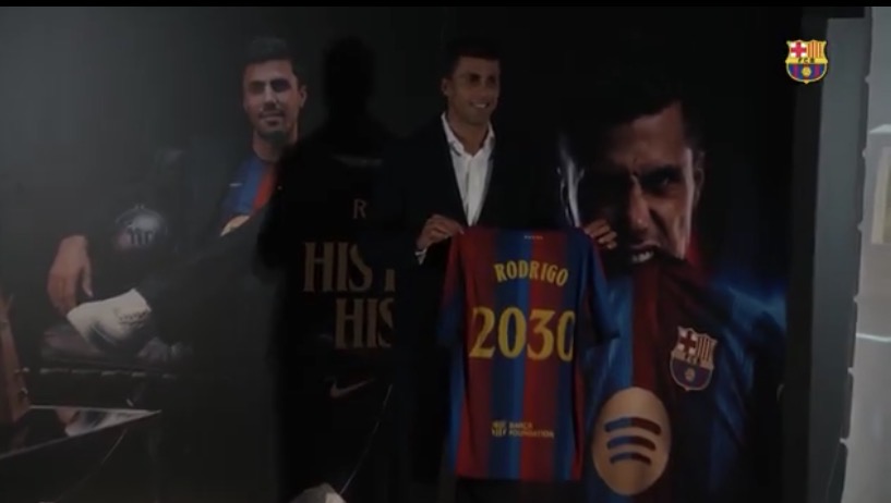 رودري: برشلونة كان خياري الأول
