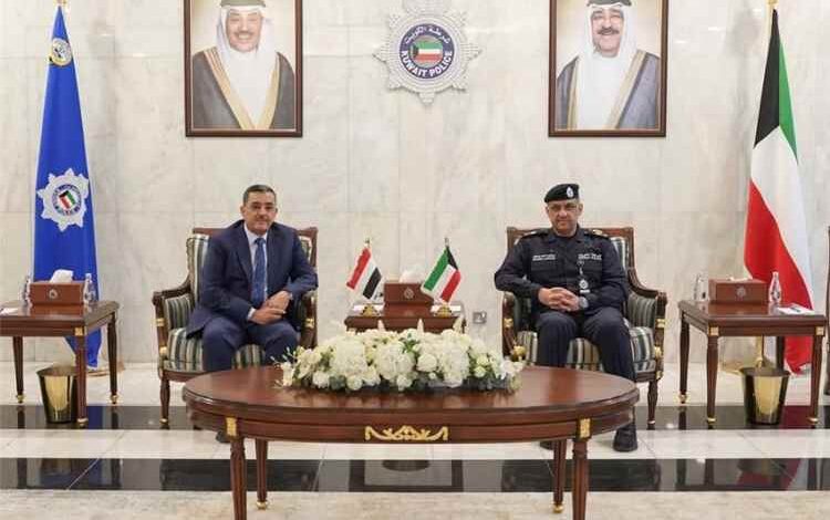 سفير اليمن يبحث مع وكيل وزارة الداخلية الكويتي تعزيز التعاون المشترك