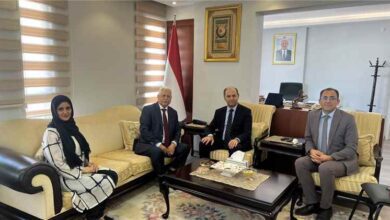 سفير بلادنا يبحث مع رئيس جامعة مؤسسة الطيران التركية تعزيز التعاون الأكاديمي