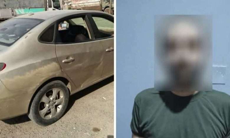 شرطة الممدارة تلقي القبض على متهماً في واقعة شروع باختطاف مواطنة