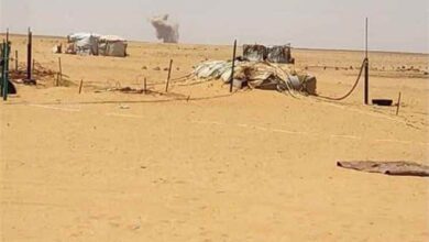 صاروخ باليستي حوثي يسقط قرب تجمع قبلي في الريان بمحافظة الجوف