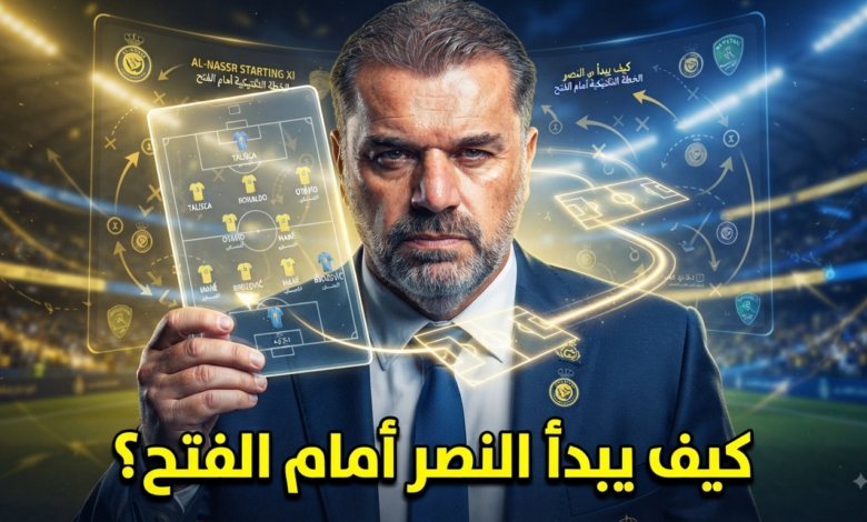 صورة : هذه تشكيلة النصر المتوقعة أمام الفتح في افتتاحية الدوري