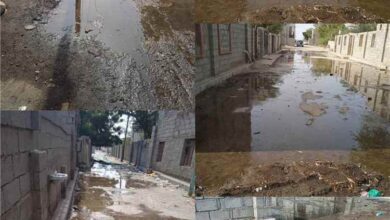 طفح مياه الصرف الصحي يغرق "حارة الثقافة" بزنجبار.. والأهالي يناشدون بسرعة إنقاذهم من كارثة بيئية وصحية