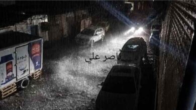 عاجل بالفيديو.. هطول أمطار على أجزاء واسعة بعدن