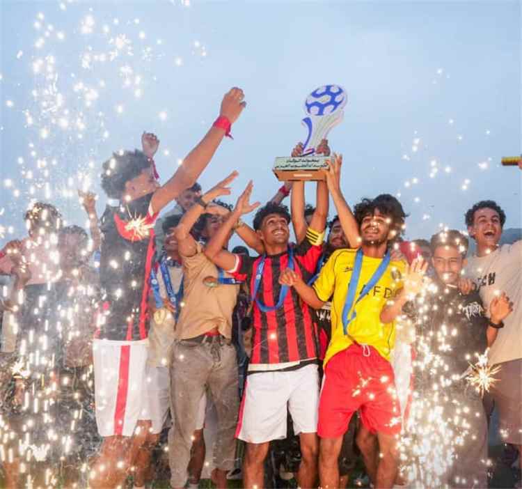 فريق التنانين يتوج بطلا وينتزع كاس شهداء الجنوب ضد فريق الريان