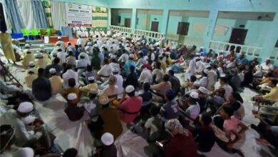 في أجواء إيمانية مهيبة.. أهالي أحور يحتفون بذكرى المولد النبوي الشريف