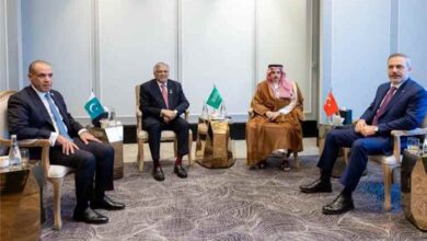 المشهد اليمني - قمة رباعية في عمّان تؤكد على حماية الملاحة في مضيقي باب المندب وهرمز ودعم خفض التصعيد