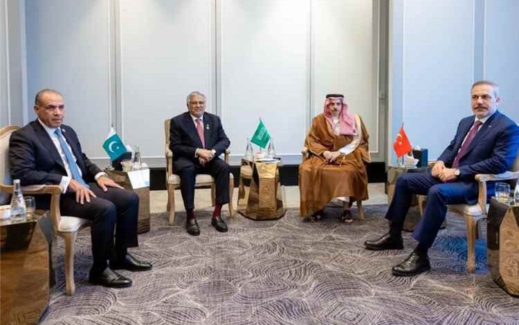 المشهد اليمني - قمة رباعية في عمّان تؤكد على حماية الملاحة في مضيقي باب المندب وهرمز ودعم خفض التصعيد