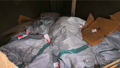 قوات طوق العاصمة عدن تضبط نحو 400 ألف قرص من البريجابالين في نقطة العلم