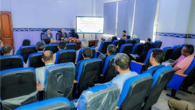 كلية العلوم الإدارية بجامعة عدن تنظم ورشة لتطوير برنامج إدارة الأعمال