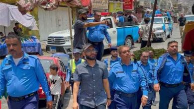 (لا استثناءات والميدان يجمعنا).. العقيد عادل طاهر ينفذ حملة لرفع المعوقات من شوارع مديرية صيرة
