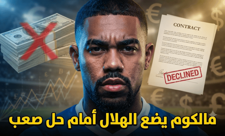 لتصريف مالكوم .. الهلال أمام خيارين أحلاهما مُر