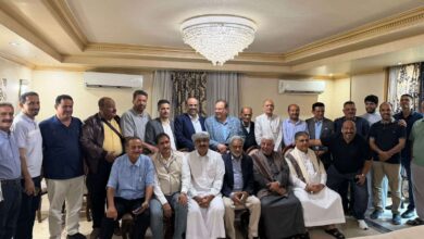 لقاء جنوبي واسع في منزل العيسي بعد مأدبة غداء أقامها على شرف الميسري