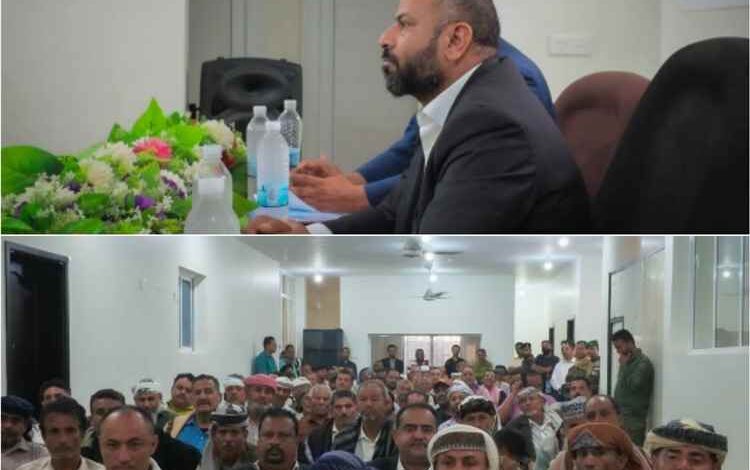 لقاء موسّع لمشائخ ووجهاء الضالع يؤكد توحيد الصف ودعم التنمية ومواجهة مليشيا الحوثي