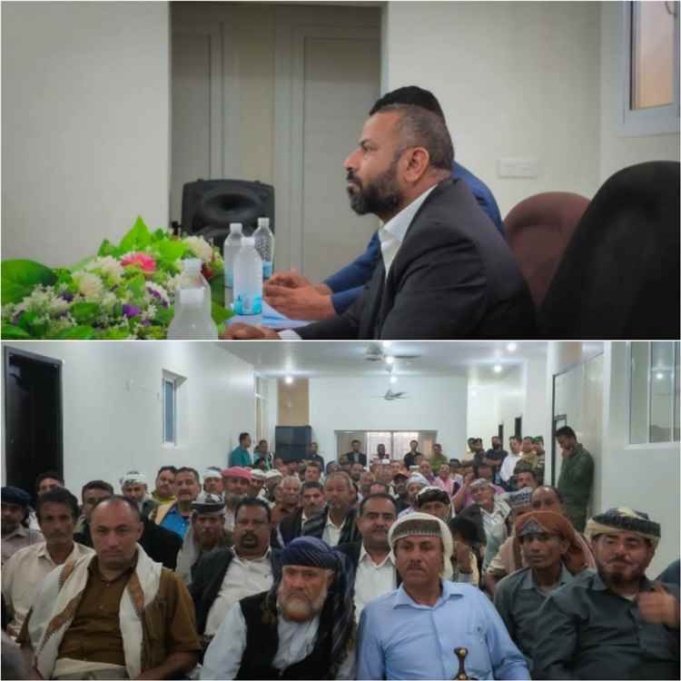لقاء موسّع لمشائخ ووجهاء الضالع يؤكد توحيد الصف ودعم التنمية ومواجهة مليشيا الحوثي