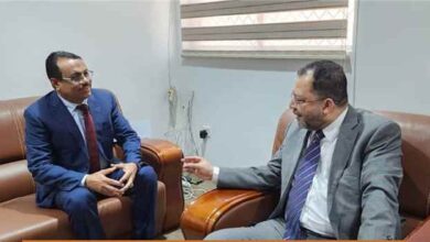 لقاء يجمع باعبود ووزير الكهرباء الكاف لتوحيد الصف والرؤى لخدمة حضرموت وأبنائها