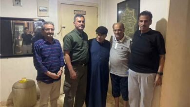 لقاء يجمع عددًا من الشخصيات بمحافظة أبين بالقيادي المناضل محمد علي أحمد