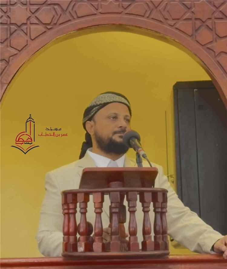 المشهد اليمني - ما الذي قاله مدير المنصورة في مسجد عمر بن الخطاب حول الوحدة الوطنية؟