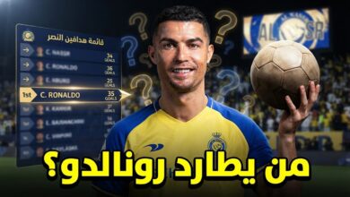 ما هو ترتيب رونالدو في قائمة هدافي النصر الأجانب ؟