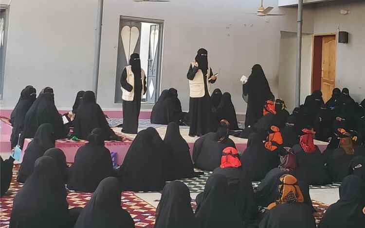مبادرة ثقافة حياة تنفذ نزولًا توعوياً بمدرسة الاعتصام بمنطقة العيص لمناقشة الوقاية من ارتفاع درجات الحرارة