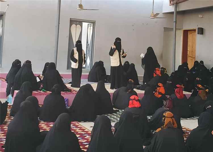 مبادرة ثقافة حياة تنفذ نزولًا توعوياً بمدرسة الاعتصام بمنطقة العيص لمناقشة الوقاية من ارتفاع درجات الحرارة