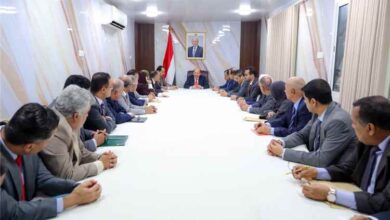 مجلس الوزراء يقف في اجتماع بعدن امام التطورات الناتجة عن التصعيد العسكري للمليشيا الارهابية