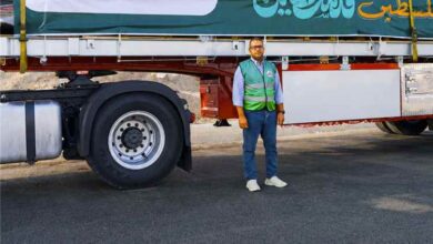 مجموعة أرما مصر التابعة لمجموعة هائل سعيد أنعم وشركاه تطلق قافلة مساعدات غذائية جديدة إلى غزة