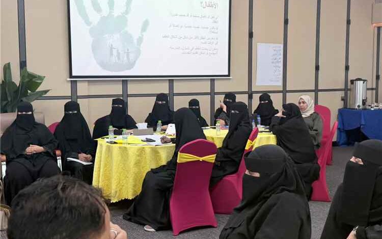 محاضرة تدريبية للكوادر الطبية حول العنف ضد الطفل بدعم من منظمة الصحة العالمية والبنك الدولي