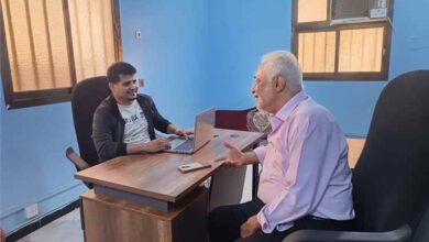 مدير إعلام المنصورة يزور صحيفة (عدن الغد) ويبحث سبل التعاون الإعلامي