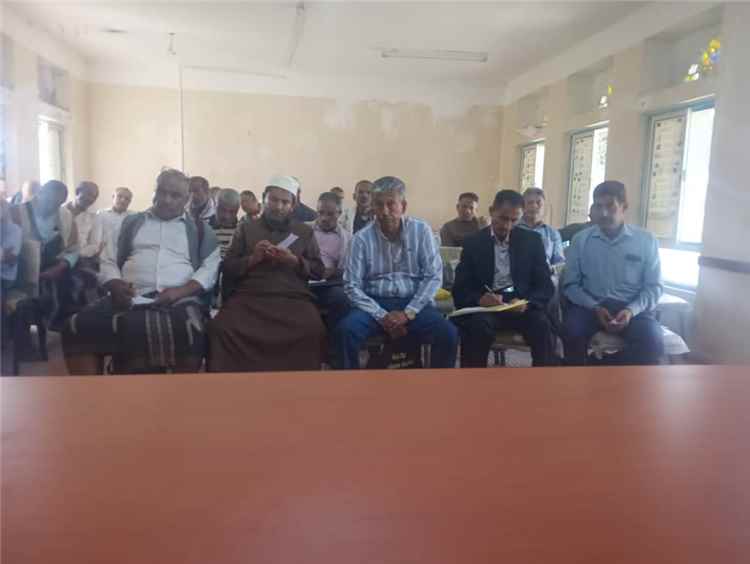 مدير ادارة التربية والتعليم بالشمايتين يجتمع بقسم الرقابة والتفتيش من أجل الإستعداد والترتيب واعداد خطط السير