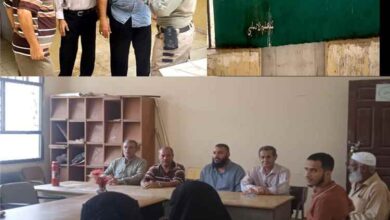 مدير عام التواهي يتفقد مدرسة الشهيد جعفر محمد سعد بجولدمور ويؤكد دعم السلطة المحلية للعملية التعليمية