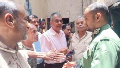مدير عام المعلا يتفقد أوضاع شرطة المديرية والسجن ويوجّه بإعداد خطة لتأهيله وترميم مرافقه