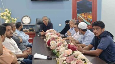 مدير عام المعلا يلتقي ملاك المنشآت والمستودعات التجارية لتعزيز اشتراطات الأمن والسلامة