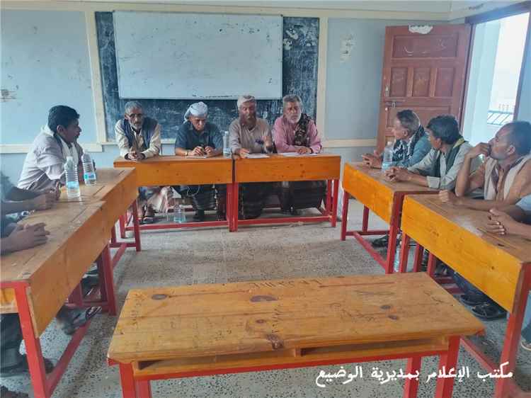 مدير عام الوضيع يرأس اجتماع مكتب التربية والتعليم لمناقشة الاستعدادات لانطلاق العام الدراسي الجديد