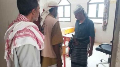 مدير عام الوضيع يطلع على تجهيزات افتتاح فرع الأحوال المدنية والبطاقة الذكية بالمديرية