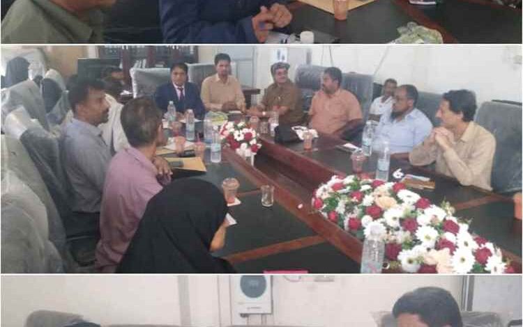 مدير عام تربية أبين يلتقي مدراء مدارس التعليم الأهلية بمحافظة أبين
