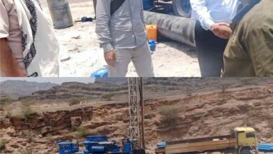 مدير عام ردفان يتحرك بقوة لإنجاز مشروع مياه حلية ويؤكد: هذا العام سيكون عام مشاريع المياه
