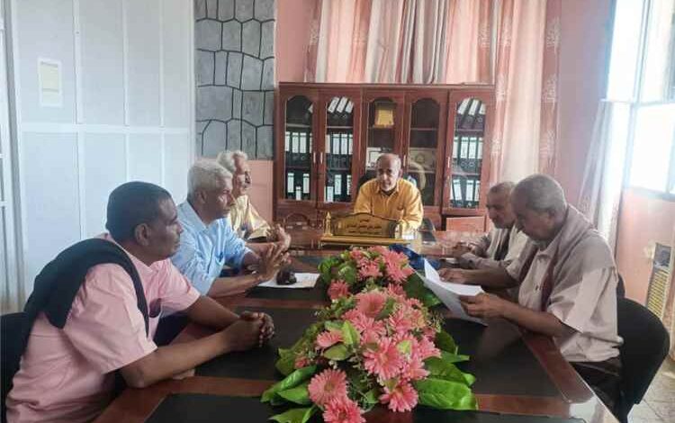 مدير عام زنجبار يرأس الاجتماع الدوري للهيئة الإدارية للنصف الأول من أغسطس