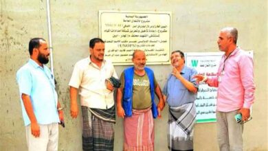 مدير عام لودر يتفقد اللمسات الأخيرة لمشروع مياه مستشفى محنف قبل التسليم