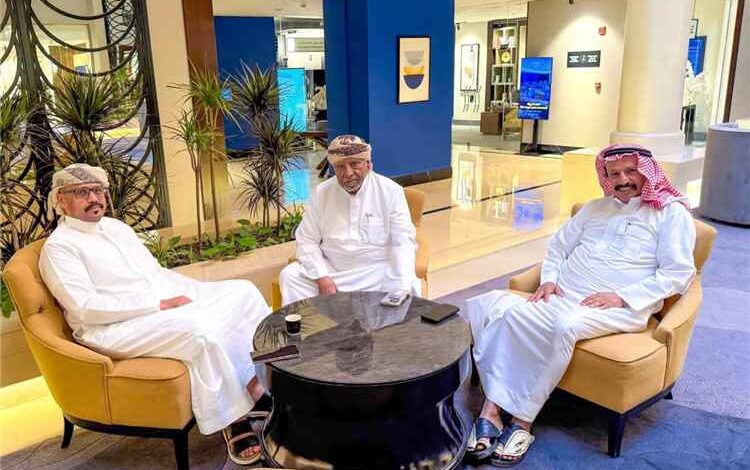 مدير عام مصلحة شؤون القبائل التميمي يلتقي بالحكم الدكتور عبدالرب بن ثابت ويشيد بأدوار نهد الوطنية