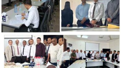 مركز الدكتور غرامة بجامعة عدن يختتم امتحانات ماجستير الإدارة الصحية ويكرّم أساتذته